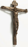 Bronze Patina Realistic Crucifix