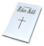 White New Catholic Picture Bible