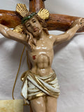 7" Hand Painted Crucifix