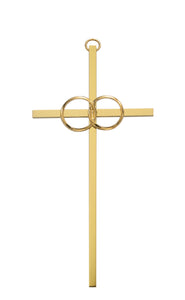 8" Gold Cana Cross