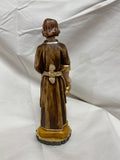 9" St Joseph the Worker Hand Painted Statue