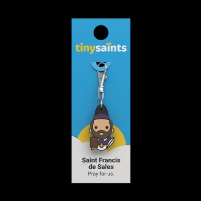 St Francis de Sales Clip-On Figure