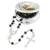 Sacramental Grace First Communion Rosary with Case