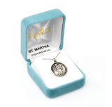 St Martha SS Round Medal 18 Inch Chain