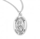 St Jacob SS Oval Necklace