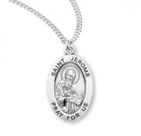 St Jerome SS Medal .9- 20 Inch Chain