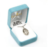 St John the Baptist SS Medal .9- 20 Inch Chain