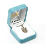 SS Medium St Michael the Archangel 20 Inch Chain