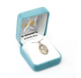 St Bernadette SS Small Oval 18 Inch Chain