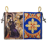 Woven Tapestry Icon Rosary Pouch