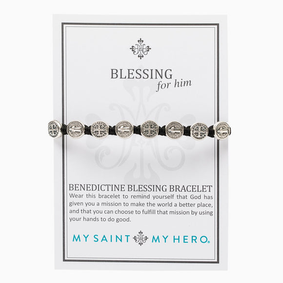 Benedictine Blessing Bracelet For Men