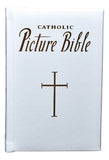 White New Catholic Picture Bible