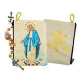 Woven Tapestry Icon Rosary Pouch