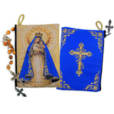 Woven Tapestry Icon Rosary Pouch