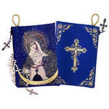 Woven Tapestry Icon Rosary Pouch