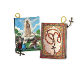 Woven Tapestry Icon Rosary Pouch