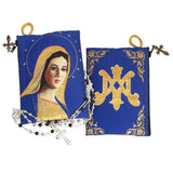 Woven Tapestry Icon Rosary Pouch