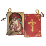 Woven Tapestry Icon Rosary Pouch