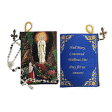Woven Tapestry Icon Rosary Pouch