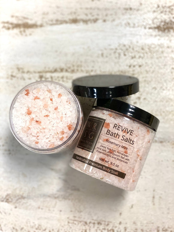 Dead Sea Bath Salts - Revive (Rosemary Mint)