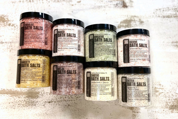 Dead Sea Bath Salts - Indulge (Rose Geranium with Coconut Milk)