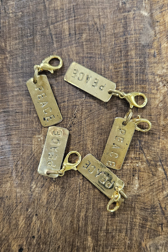 Peace Clip On Charm