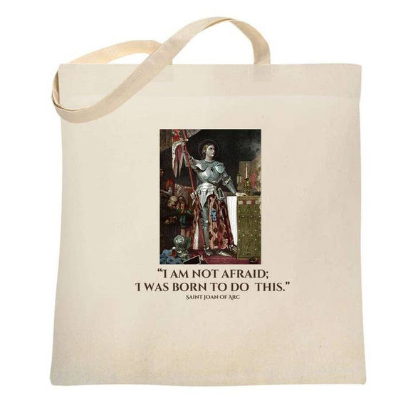 St Joan of Arc Tote Bag