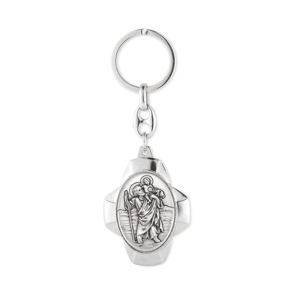 St Christopher Key Chain