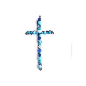 9.5" Beaded Wall Cross