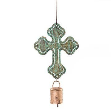 Cross Bell Wind Chime
