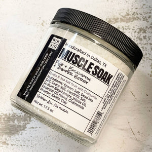 Dead Sea Bath Soak - Muscle Soak (Pine + Eucalyptus + Juniper Berry)
