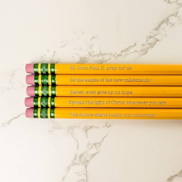 Catholic Pencil Set