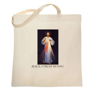 Devine Mercy Jesus I Trust in You Tote Bag