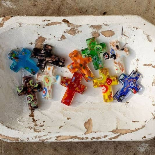 Glass Pocket Cross