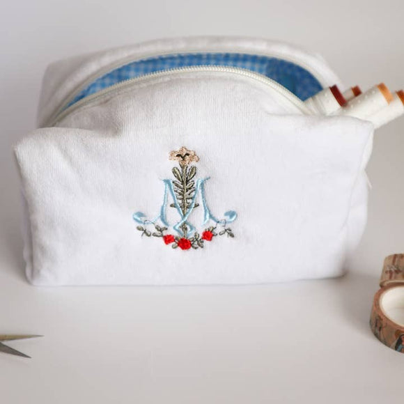 Marian Embroidered Pouch