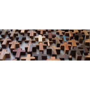 Handmade Wooden Pocket Crosses