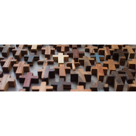 Handmade Wooden Pocket Crosses