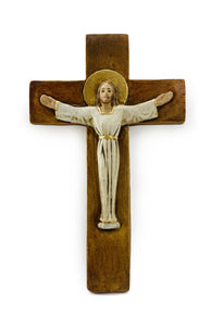 10" Jesus Resurrected Wall Cross