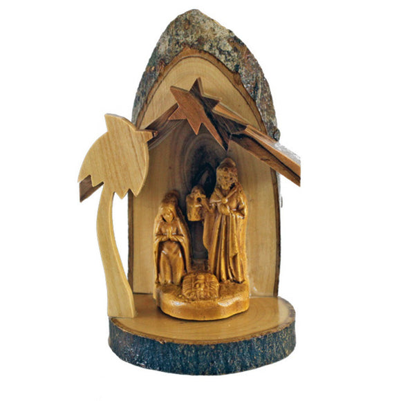 Petite Olivewood Nativity