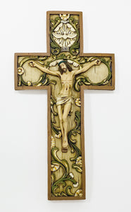 10" Arabesque Wall Crucifix