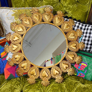 16" Circle of Love Mirror