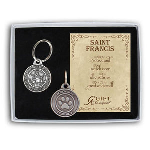 St Francis Pet Tag