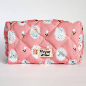 Pink Marian Quilted Pouch