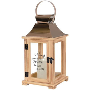 Always & Forever Wooden Lantern
