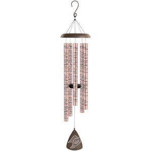 44" Angels' Arms Rose Gold Sonnet Wind Chime