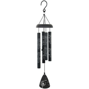 21" Winds of Heaven Black Sonnet Wind Chime