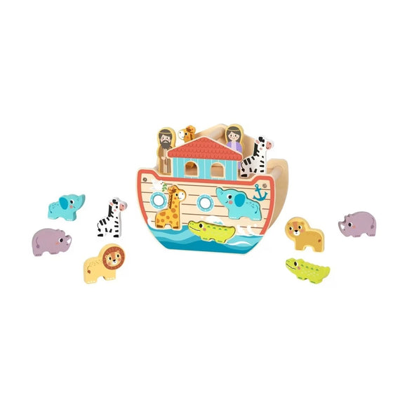 Noah's Ark Wooden Shape Sorter