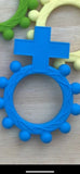 Silicone Finger Rosary Teether