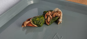 4.5" Sleeping St Joseph on Sheep Hand Painted Statue