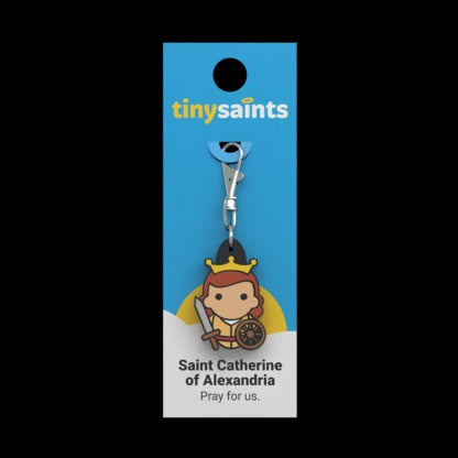 Catherine of Alexandria Clip On Figure